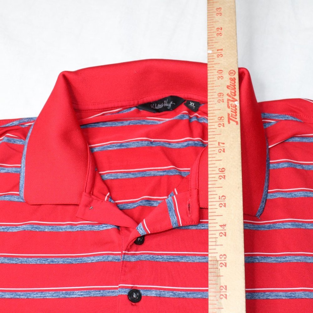 Walter Hagen Golf Polo Shirt Mens Red Short Sleeve Regular Fit XL - Picture 7 of 8